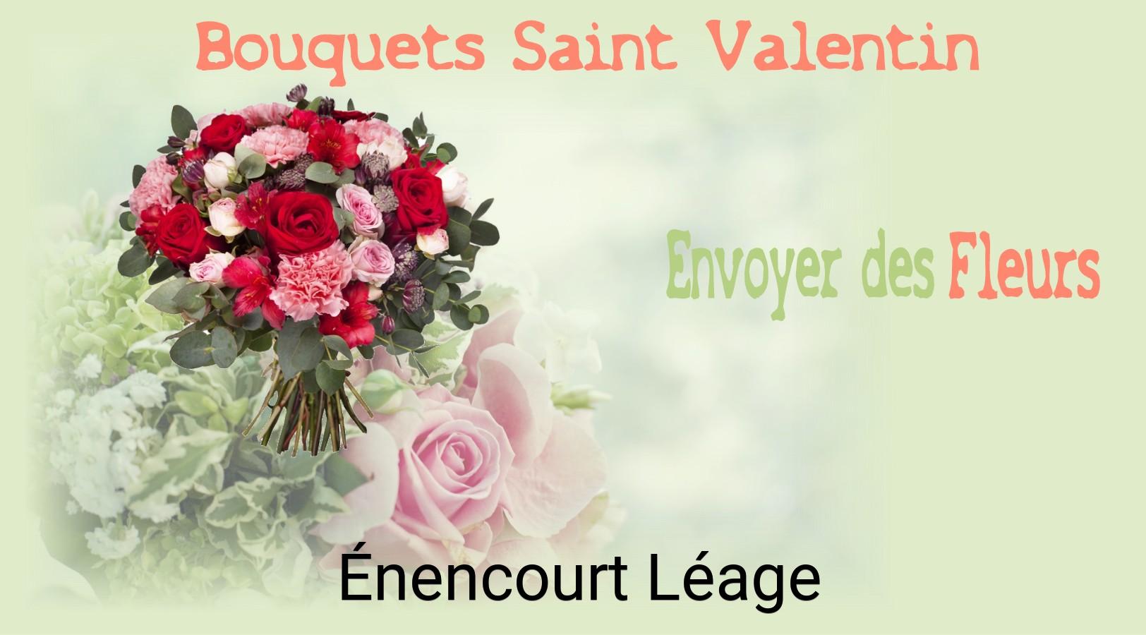 Roses de Saint-Valentin livrées à Énencourt-Léage